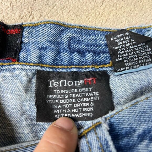 Vintage dodge ram denim jeans men’s size 42x30 - Picture 9 of 13